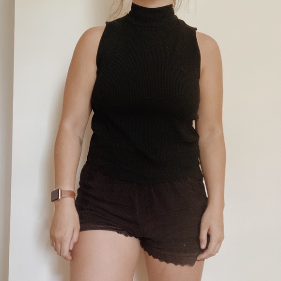 Zara Tops - ZARA Turtleneck Tank Top